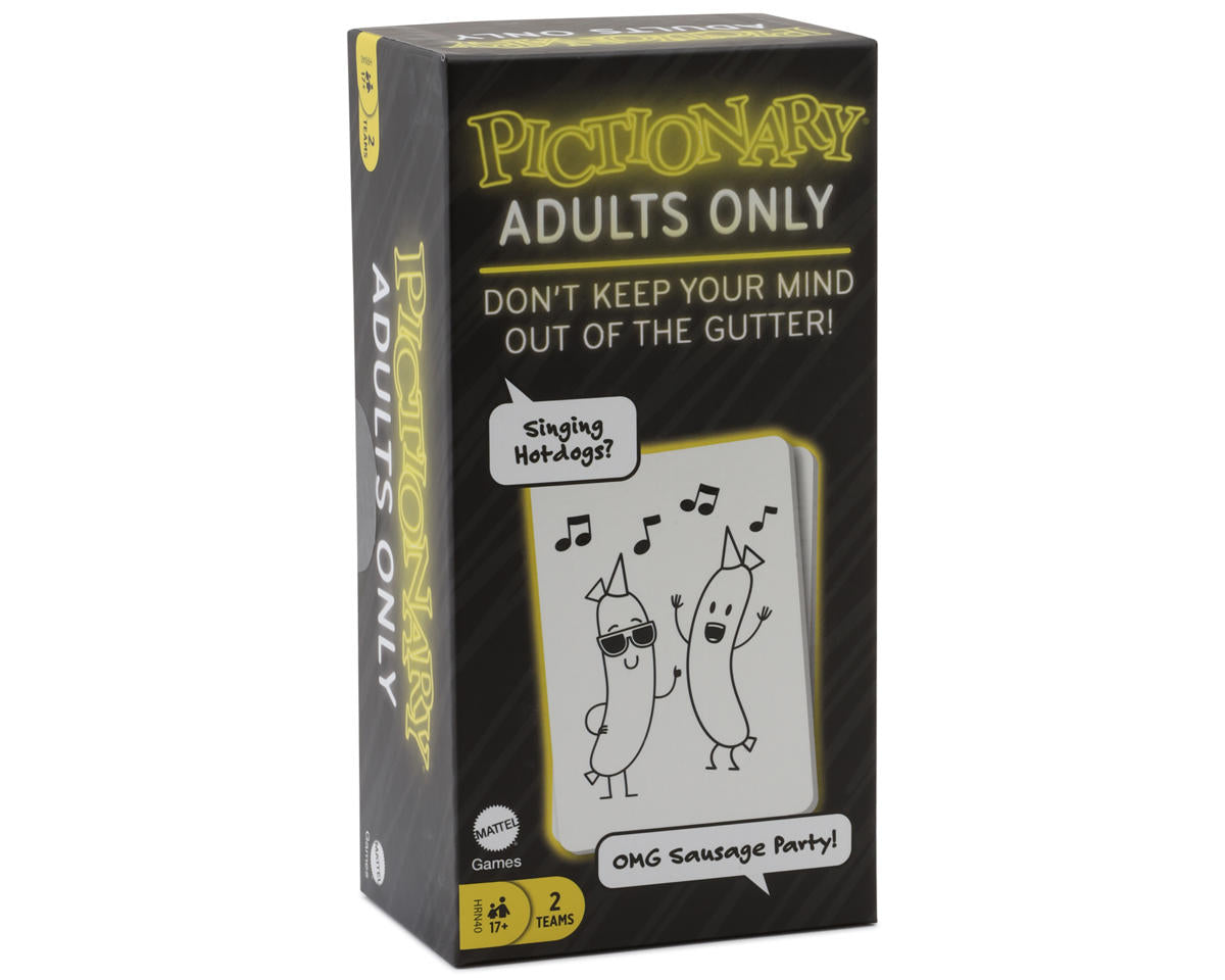 Mattel HRN40 Pictionary Adults Only Guessing Game