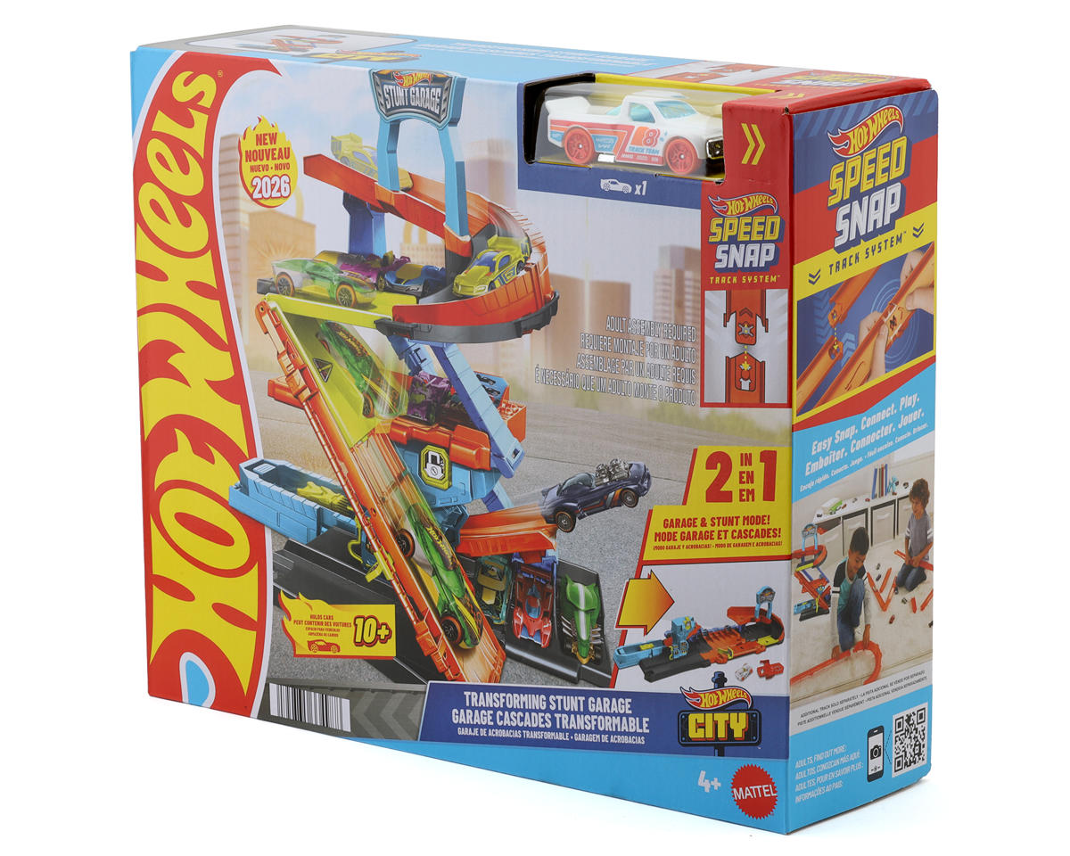 Mattel JHL94 Hot Wheels City™ Transforming Stunt Garage Playset