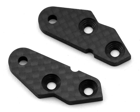 Mugen E2168B MBX Carbon Fiber Front Upright Arms (2)