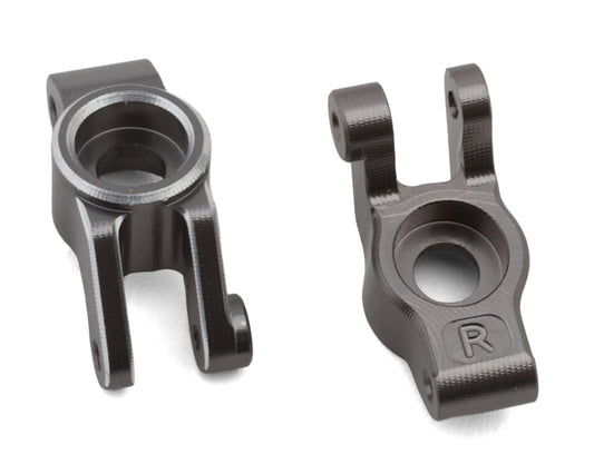 Maverick 150859 Microbe Aluminum Rear Hub Set (Grey) (2)