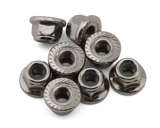 Maverick 151130 4mm Flanged Nylock Nuts (8)