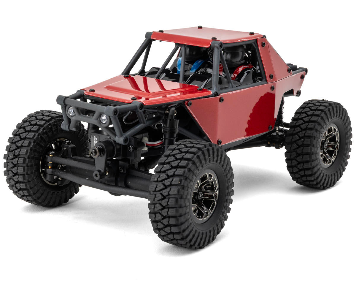 Maverick 151304 Scout-24 Flux 1/24 4WS 4WD RTR Brushless Mini Rock Crawler (Red)