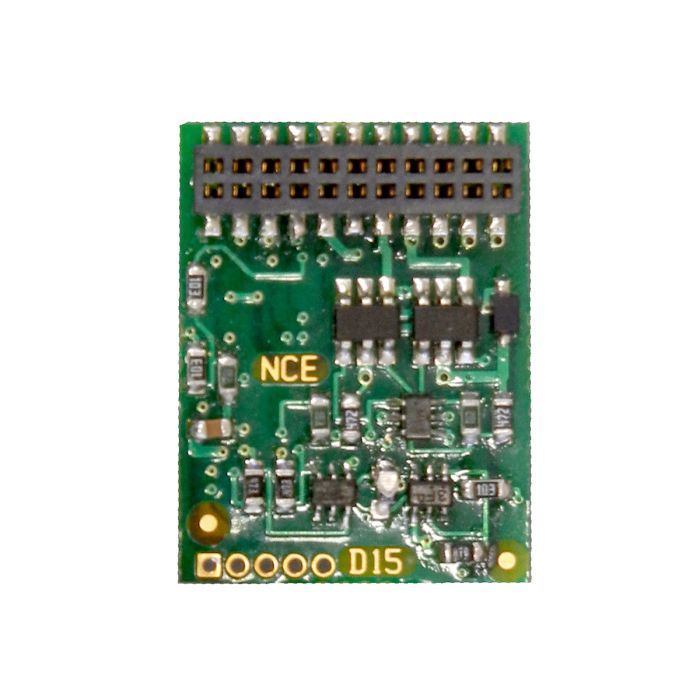 NCE 5240156 HO Decoder, D16 w/21 pin MTC plug 6-Function