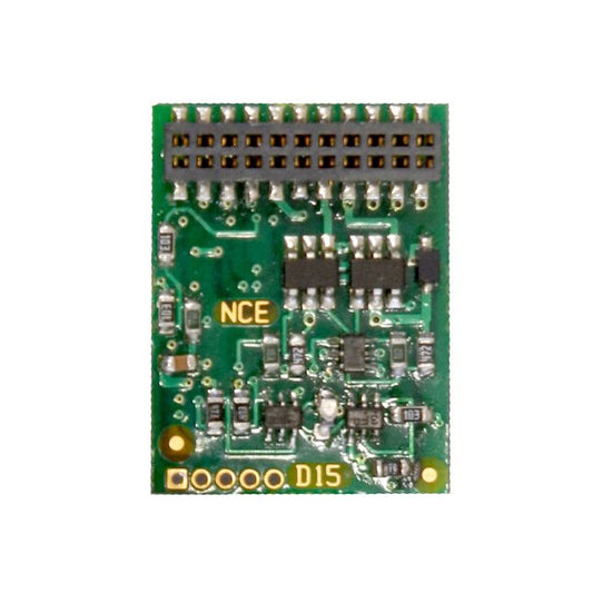 NCE 5240156 HO Decoder, D16 w/21 pin MTC plug 6-Function
