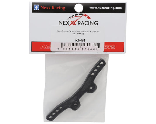 NEXX Racing 474 MST RMX 2.5 Carbon Fiber Front Shock Tower