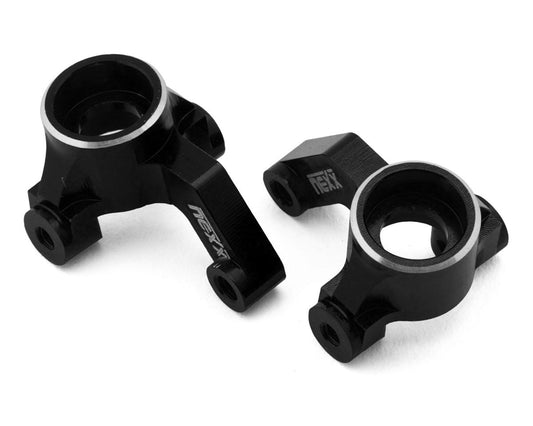 NEXX Racing 591-B Maverick Microbe Aluminum Steering Knuckles (Black) (2)