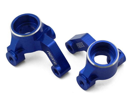NEXX Racing 591-BL Maverick Microbe Aluminum Steering Knuckles (Blue) (2)
