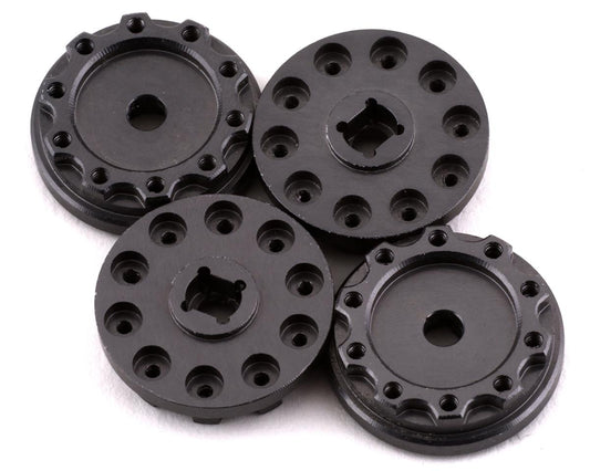 Orlandoo Hunter GA5003-B Orlandoo Hunter 32M01 20mm Aluminum 10 Lug Wheel Flange Set (Black) (4)