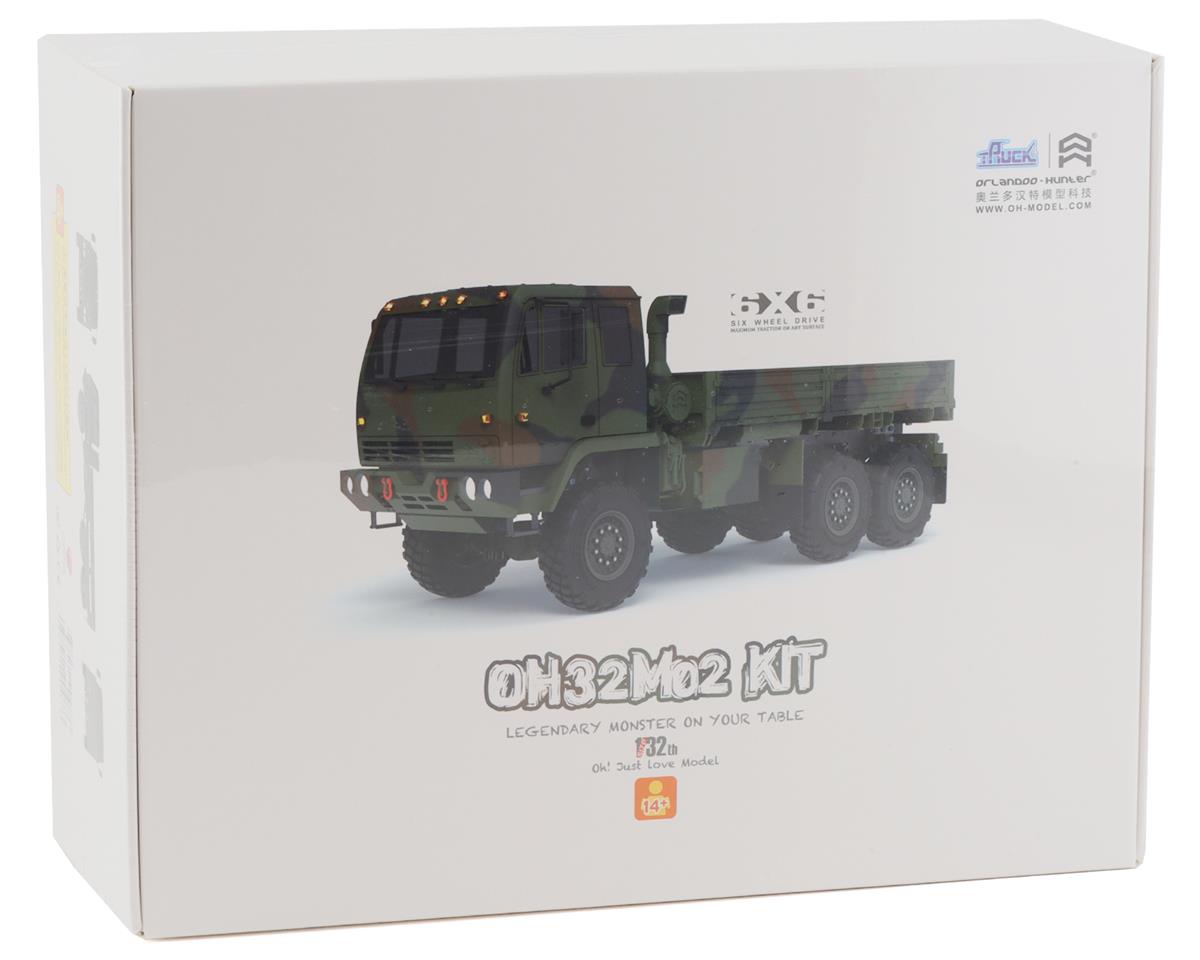 Orlandoo Hunter OH32M02 1/32 Micro Scale Military 6x6 Truck Kit