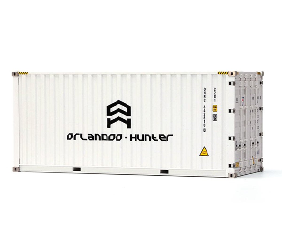 Orlandoo Hunter TEU-22G1 1/32 Scale 20 Foot Shipping Container Plastic Model Kit (190x70x81mm) (Unpainted)
