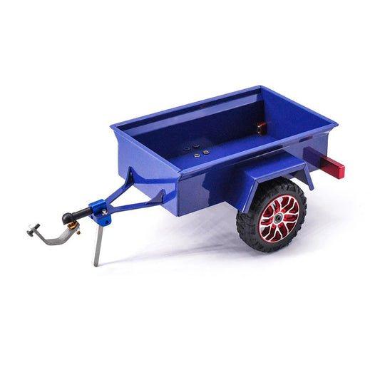 Power Hobby SCX24759Blue Aluminum Mini RC Crawler 1/24 Trailer
