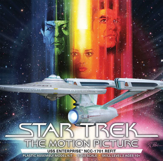 Polar Lights 1006 1/350 Star Trek The Motion Picture USS Enterprise NCC1701 Refit
