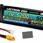 Common Sense 3S5200-50X Lectron Pro 11.1V 5200mAh 50C Lipo Battery with XT60 Connector + CSRC adapter for XT60 batteries