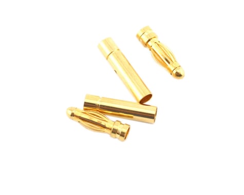ProTek 5001 3.0mm Gold Plated Inline Connectors (2 Male/2 Female)