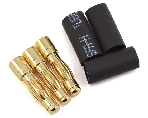 ProTek 5049 4mm Serrated Male Bullet Connector (3 Male)