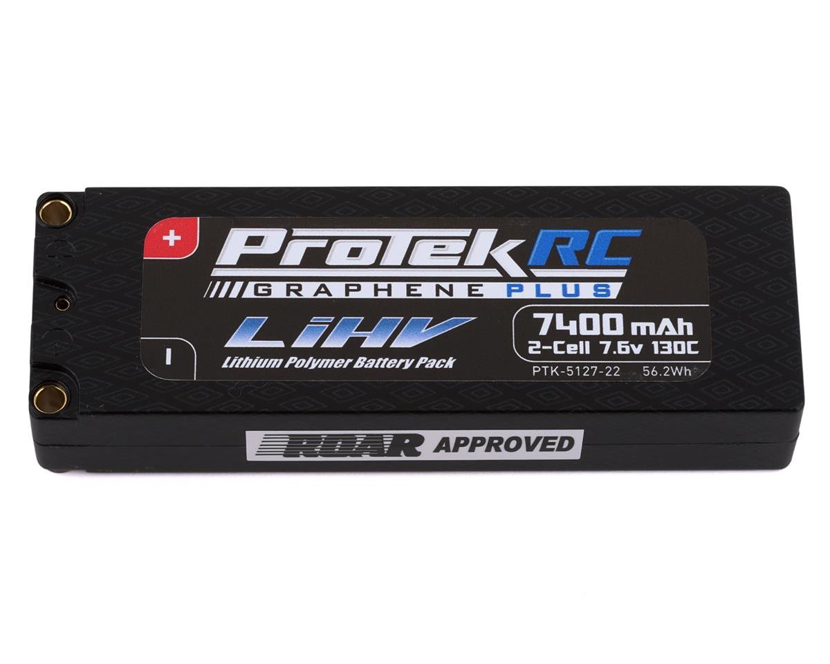 ProTek 5127-22 2S 130C Low IR Si-Graphene + HV LiPo Battery (7.6V/7400mAh)
