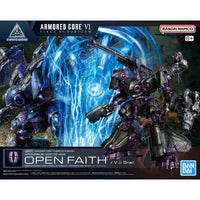 Bandai 2762151 Armored Core VI Fires of Rubicon 30 Minute Missions Arquebus Add VE-40A Open Faith Model Kit