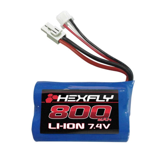 Redcat Racing 28021T *DISC* 800mAH 7.4V Li-ion Battery, w/ Mini Tamiya Connector, for Volcano-18
