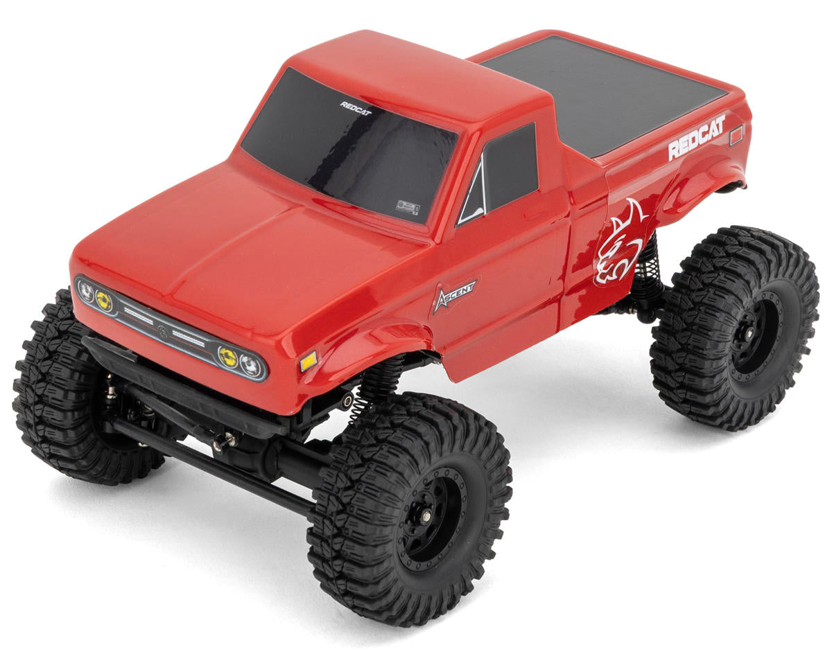 Redcat Racing 44376 Ascent-32 V2 1/32 4WD RTR Rock Crawler (Red) (Confidential Release)