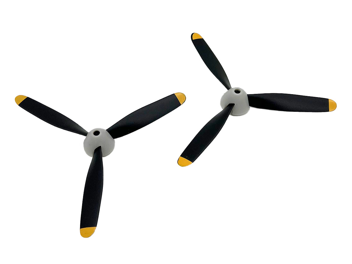 Rage RC A1348 3-Blade Propeller & Spinner (2)