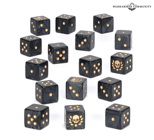 Citadel 47-83 WH 40K: Astra Militarum: Commissar Yarrick Dice