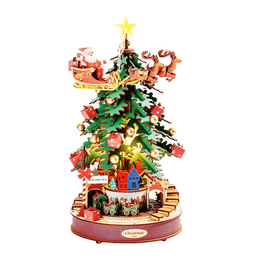 Robotime AMS01 DIY Music Box: Christmas Melody Tree