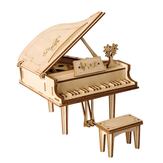 Robotime TG402 Classic 3D Wood Puzzles: Grand Piano
