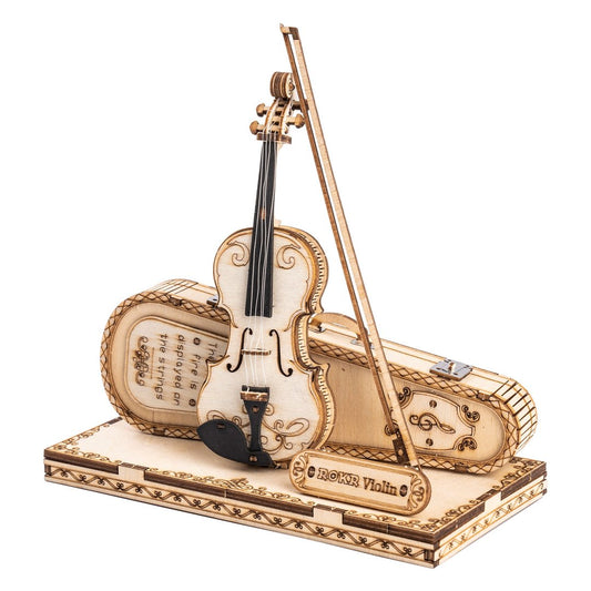 Robotime TG604 3D Wood Puzzles: Violin Capriccio