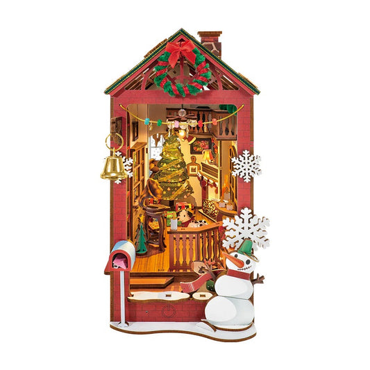 Robotime TGC07 Christmas Indoor Scene DIY Book Nook