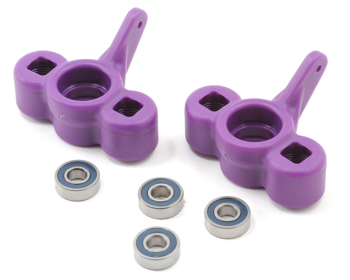 RPM 80038 Steering Knuckles w/Oversize Ball Bearings (Purple) (2)
