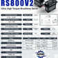 NSDRC RS800 V2 Ultra High Torque Brushless Servo (High Voltage)