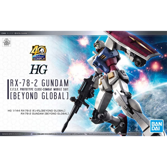 Bandai 2481060 HG RX-78-2 Gundam (Beyond Global)