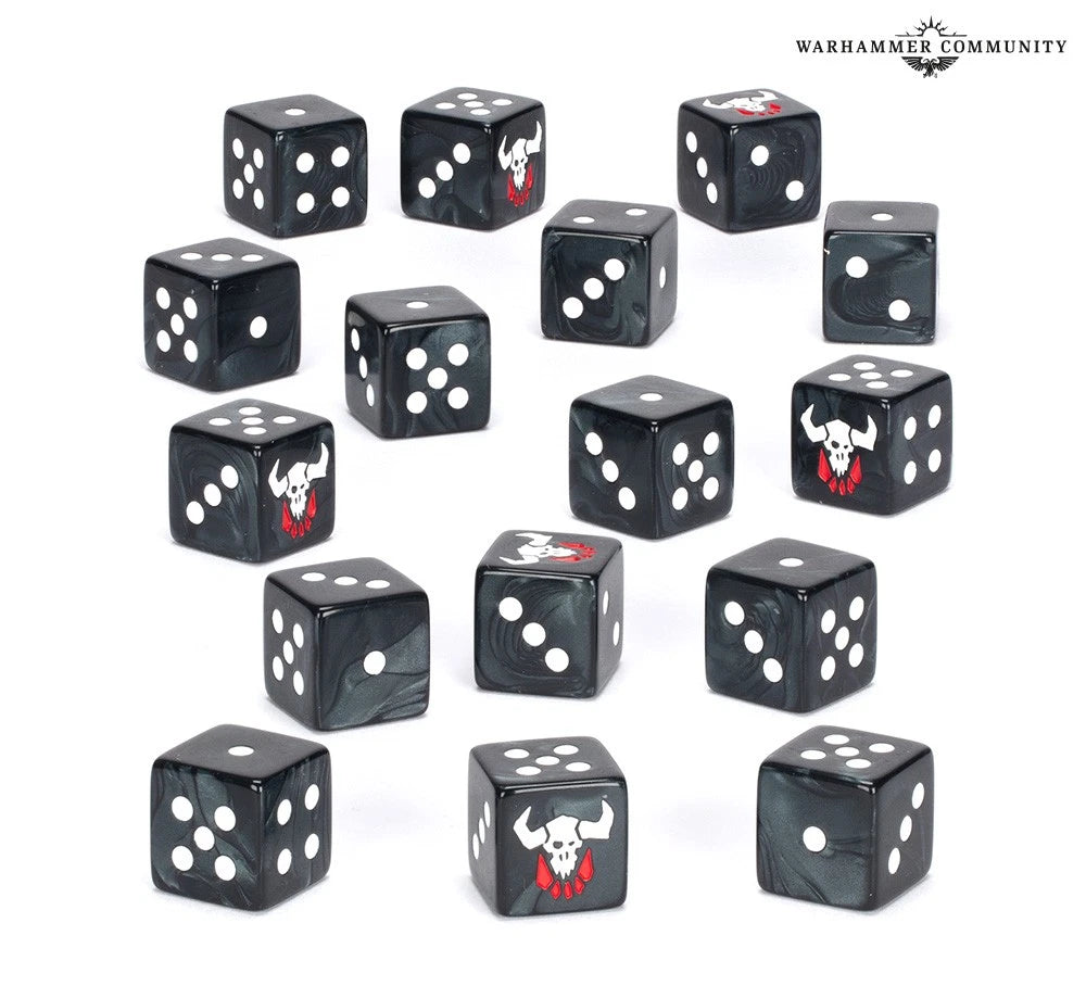 Citadel 50-73 WH 40K: Orks: Ghazghkull Thraka Dice