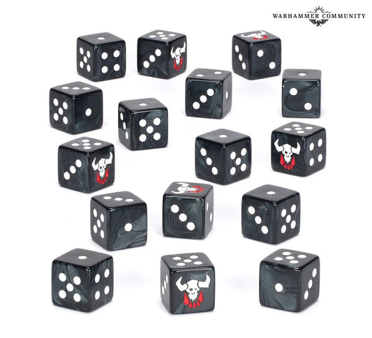 Citadel 50-73 WH 40K: Orks: Ghazghkull Thraka Dice