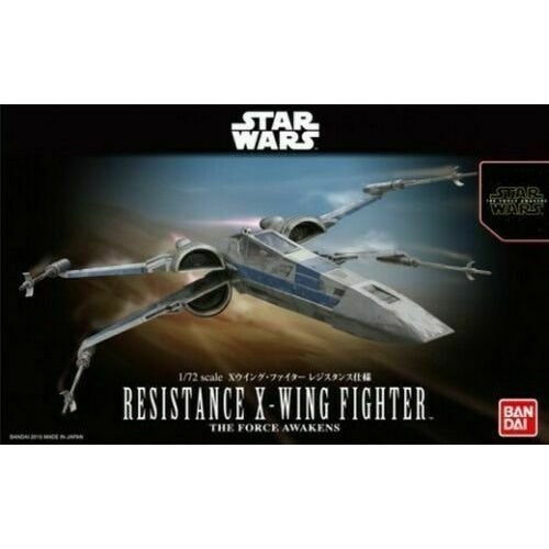 Bandai 202289 Resistance X-Wing Star Fighter Star Wars Character Line