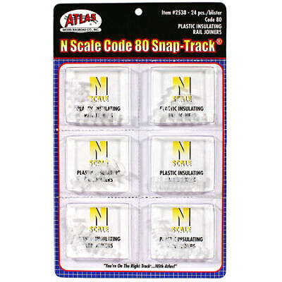 Atlas 253 N Code 80 Insulated Joiners (24 pcs)