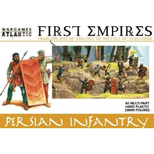 Wargames WAAFE001 First Empires: Persian Infantry w/ Weapons