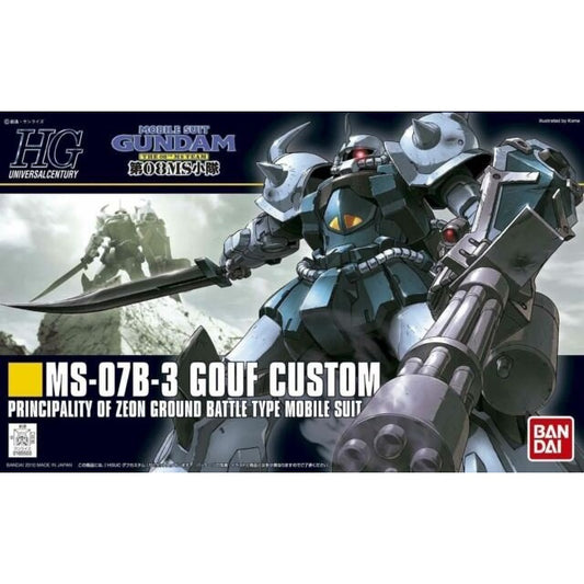 Bandai 165503 HGUC #117 MS-07B-3 Gouf Custom Ground Battle Type