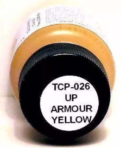 Tru-Color Paint 026 - Railroad Color Acrylic Paint - 1oz/29.6mL - Union Pacific Armour Yellow