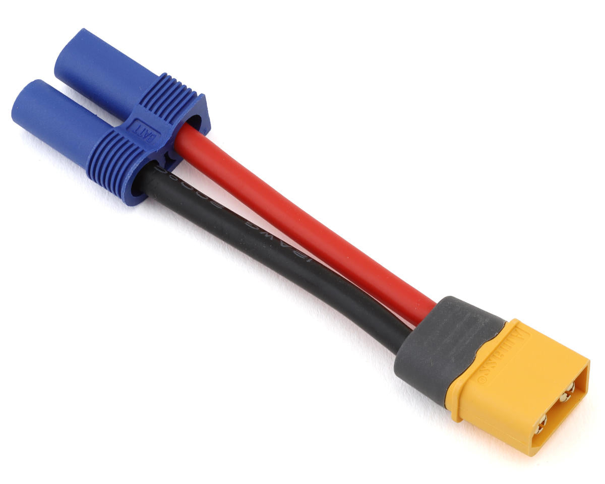 Samix T60HMEC5F-50 XT60 Male to EC5 Female Connector Adaptor (12AWG) (50mm)