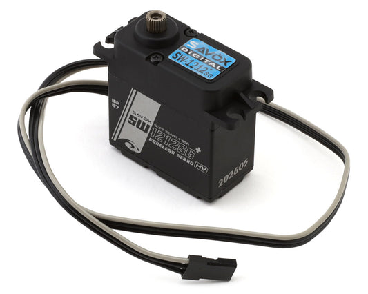 Savox SW-1212SGP-BE Black Edition Hybrid "High Torque" Waterproof Digital Steel Gear Servo (High Voltage) (Tall)