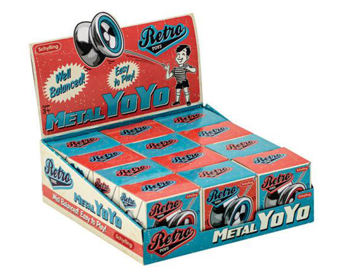 Schylling RYY Retro Toys Metal Yo-Yo