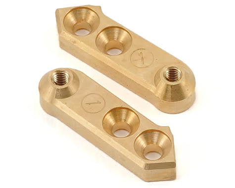 Serpent 500287 SRX 2 Brass Steering Arm (2) (No 1)