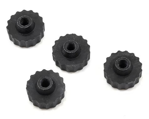 Serpent 500360 RTR Nylon Battery Plate Nut (4)