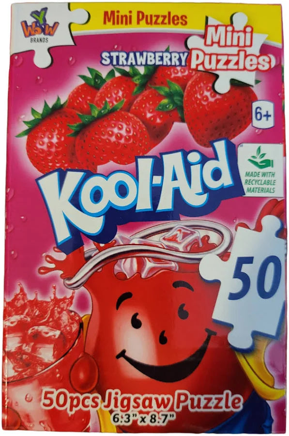 Ywow Puzzles 200302AA Kool-Aid 50-Piece Random Mini-Puzzle