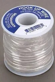 Miniatronics 4812701 100' Stranded Wire 22 Gauge, White