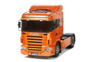 Tamiya 56338 1/14 RC Scania R470 Highline, Orange Edition Kit