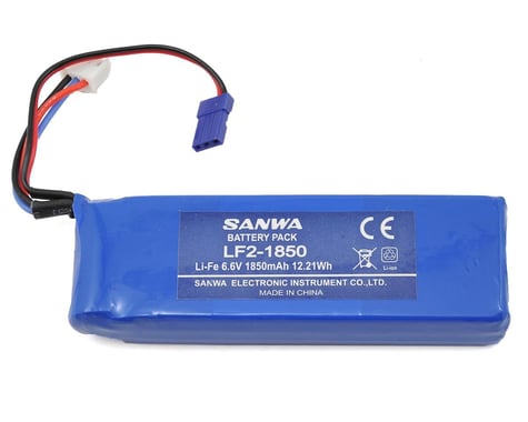 Sanwa 107A10951A Sanwa LF2-1850 LiFe 2S Battery - 1850mAh