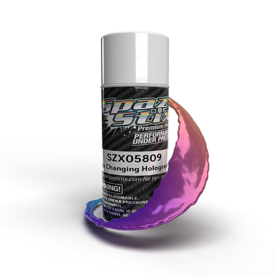 SpazStix 05809 Color Change Holographic Paint Aerosol 3.5oz