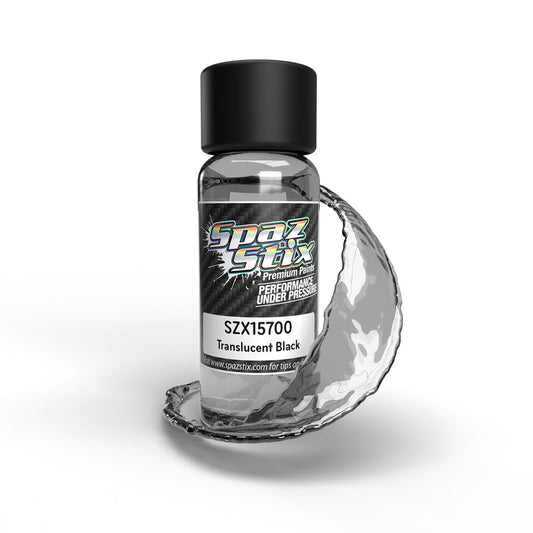 SpazStix 15700 CANDY BLACK WINDOW TINT / SHADOW AIRBRUSH PAINT 2OZ